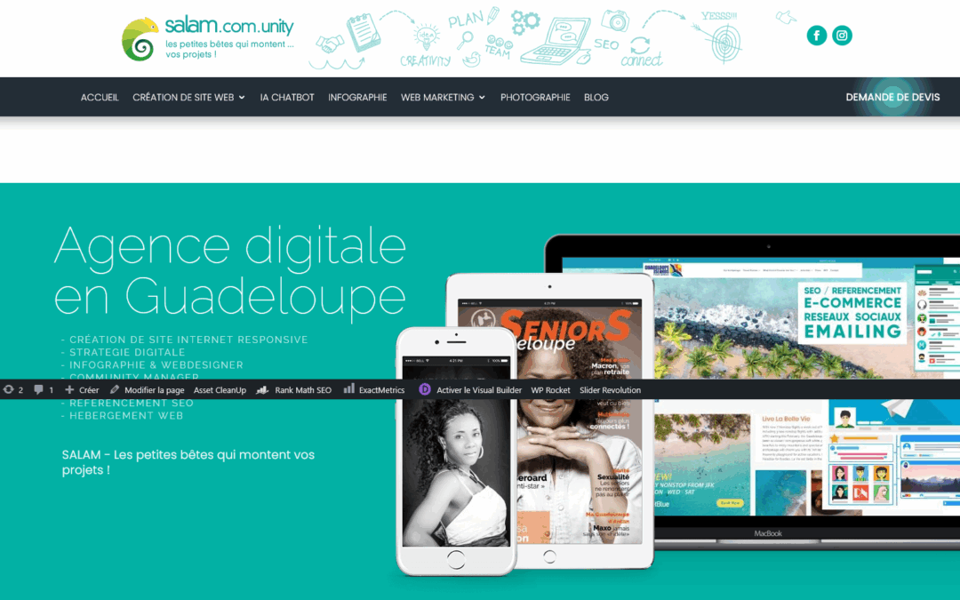 SALAM, partenaire digital des entreprises et institutions en Guadeloupe